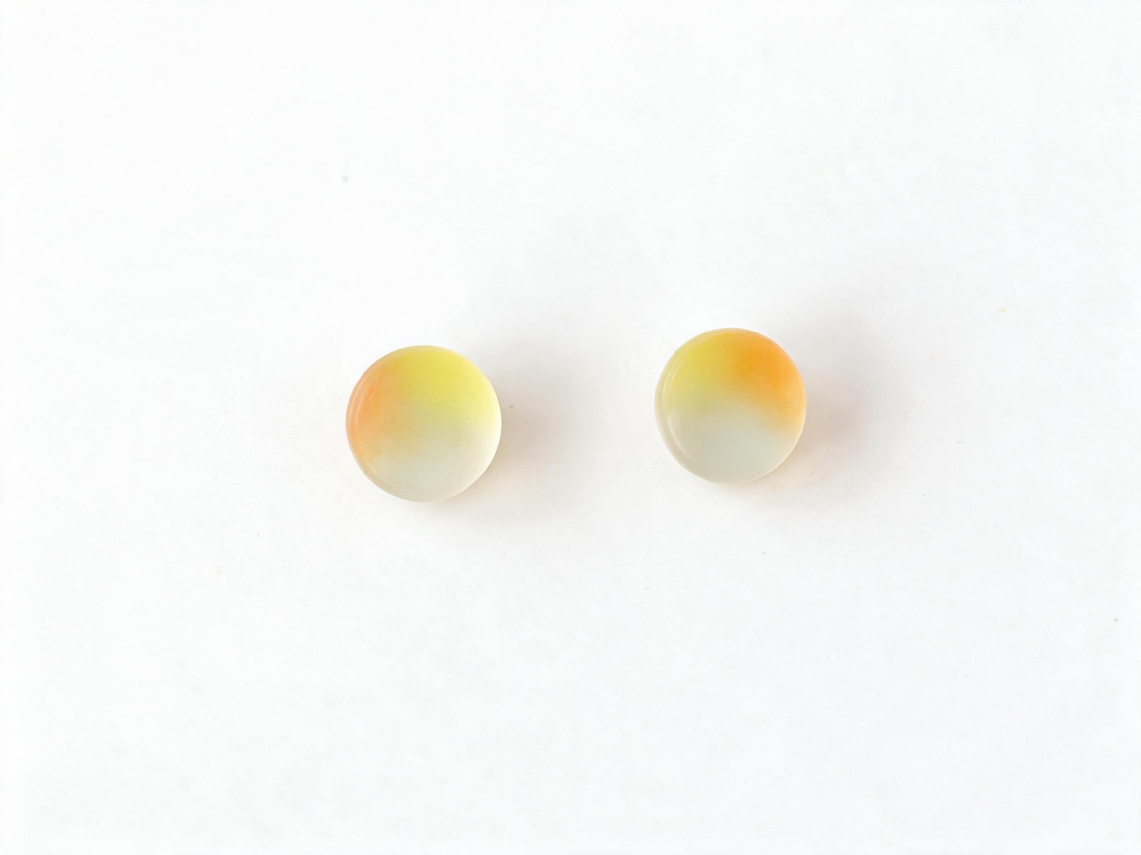 Pebble 卵石耳钉 06 - 1.1直径款 (pebble ピアス06 )