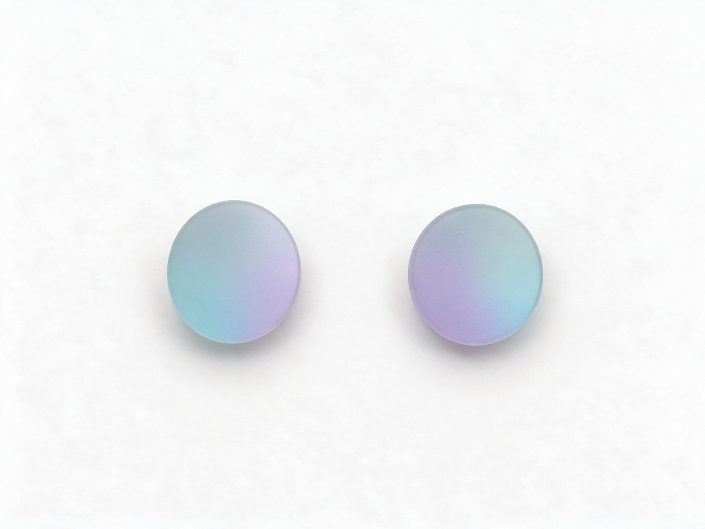 Pebble 卵石耳钉02—1.3直径款（ pebble ピアス）