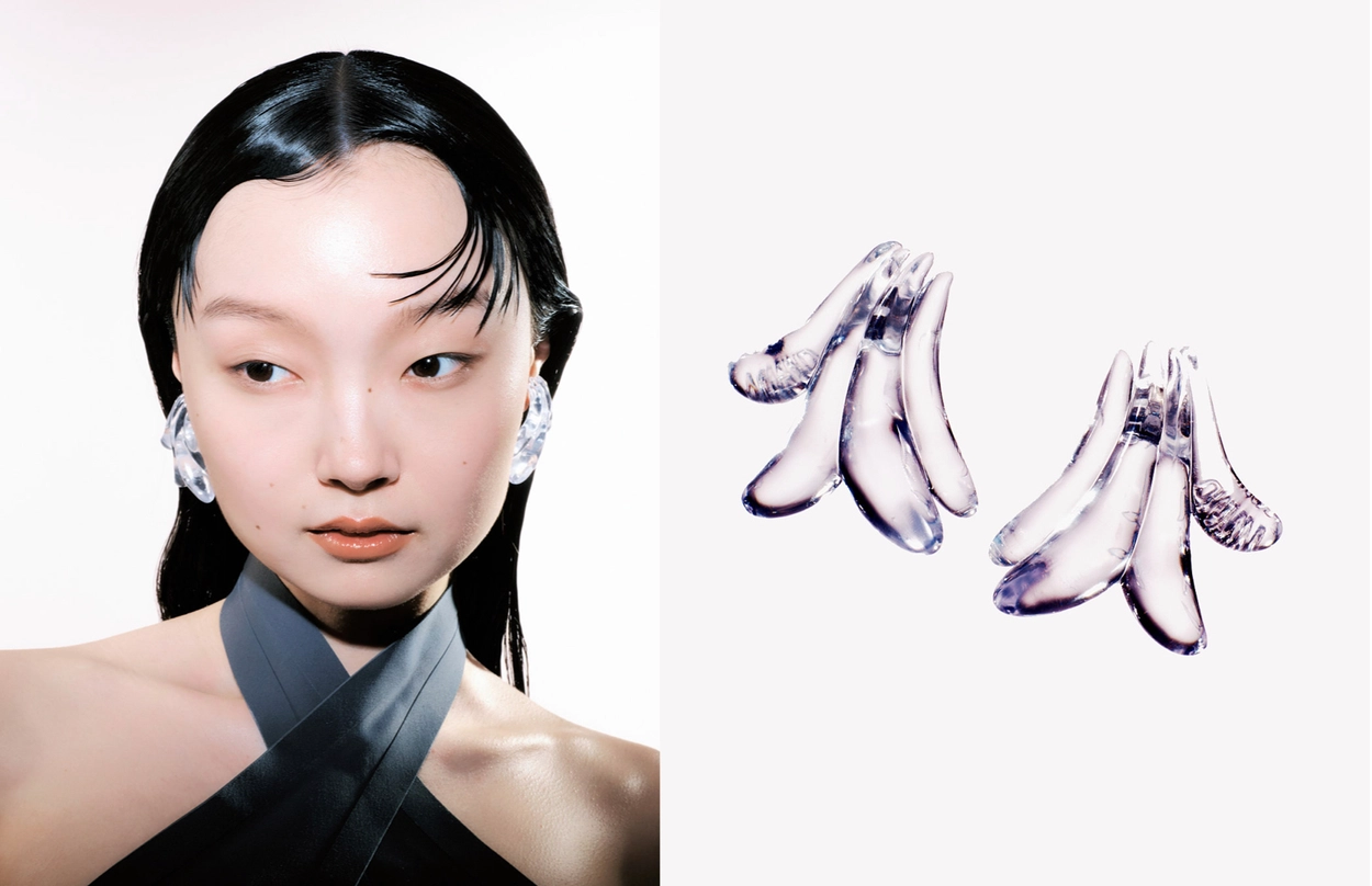 焰形耳夹（PROTO EARRINGS 02）