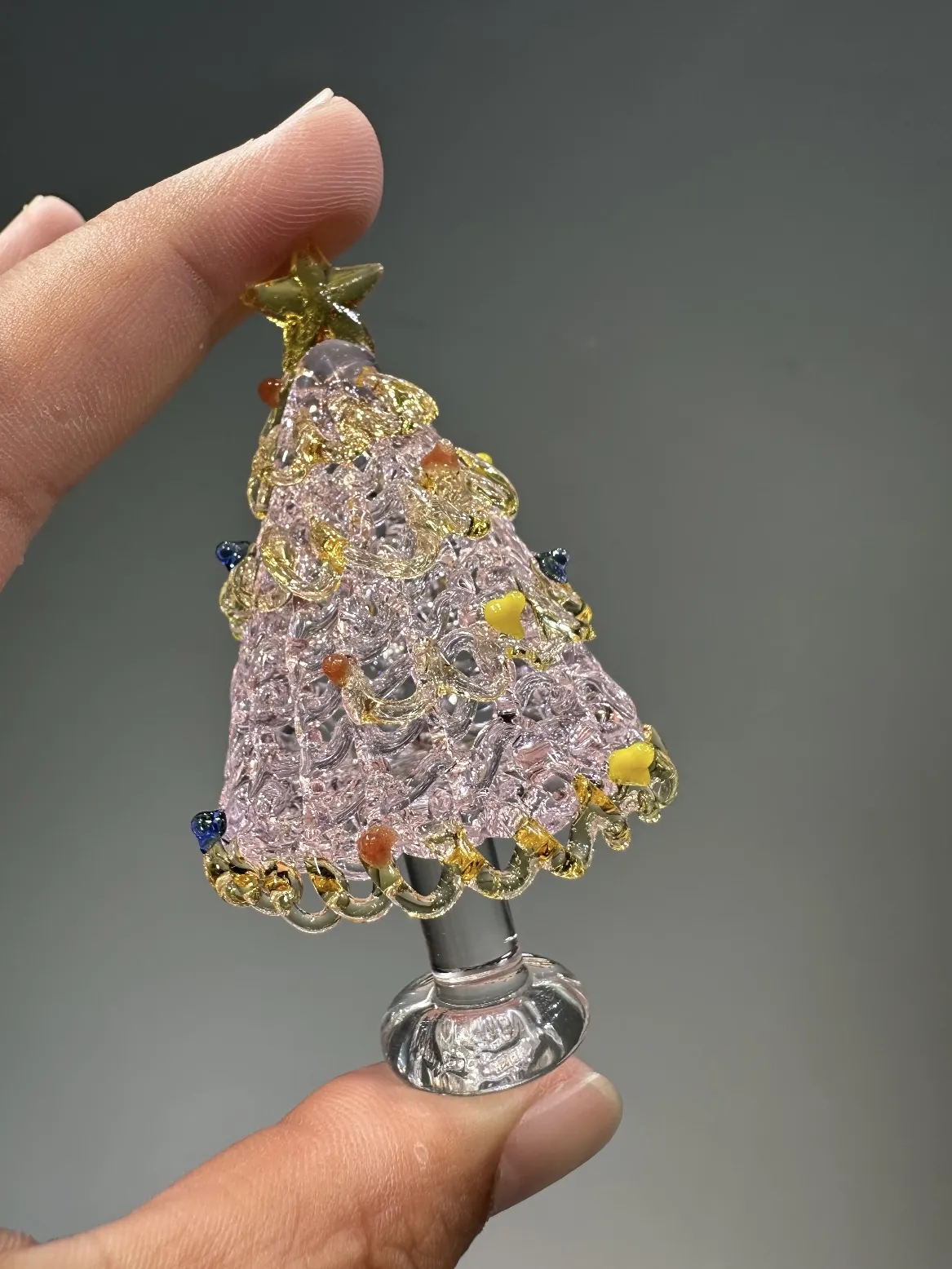 硼硅玻璃圣诞树装饰（Borosilicate Glass Christmas Tree Ornament）
