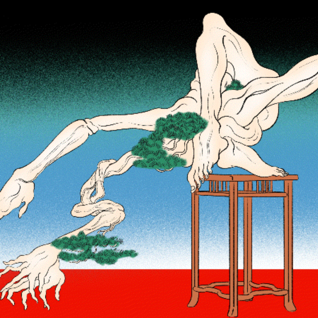 人体盆景 光栅画 （Human Bonsai Lenticular Frame - Made to Order)）
