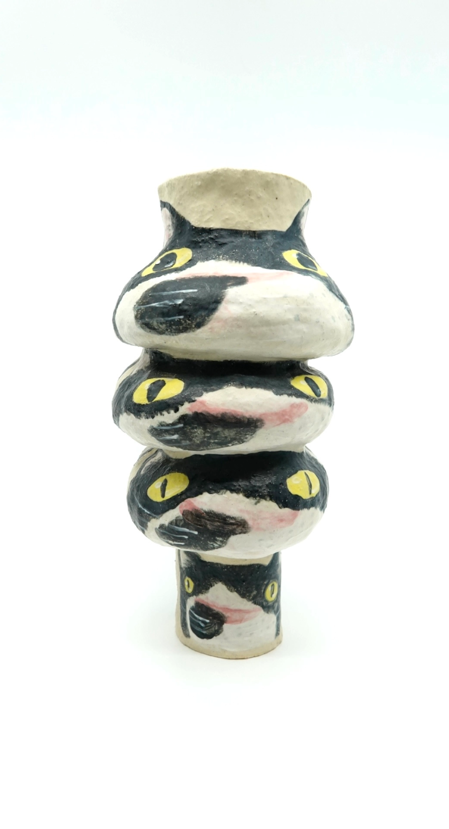 天狗猫陶瓷系列 4  (Tengu Ceramic Series “Doja(gi)Cat” 4)