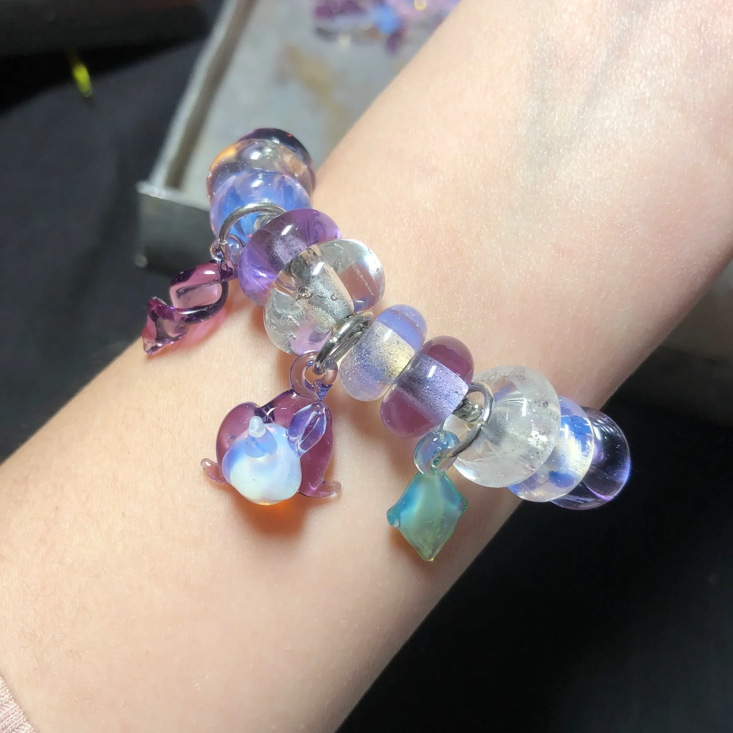 MLP稀有玻璃珠链（MLP Rarity Glass Beaded Bracelet）
