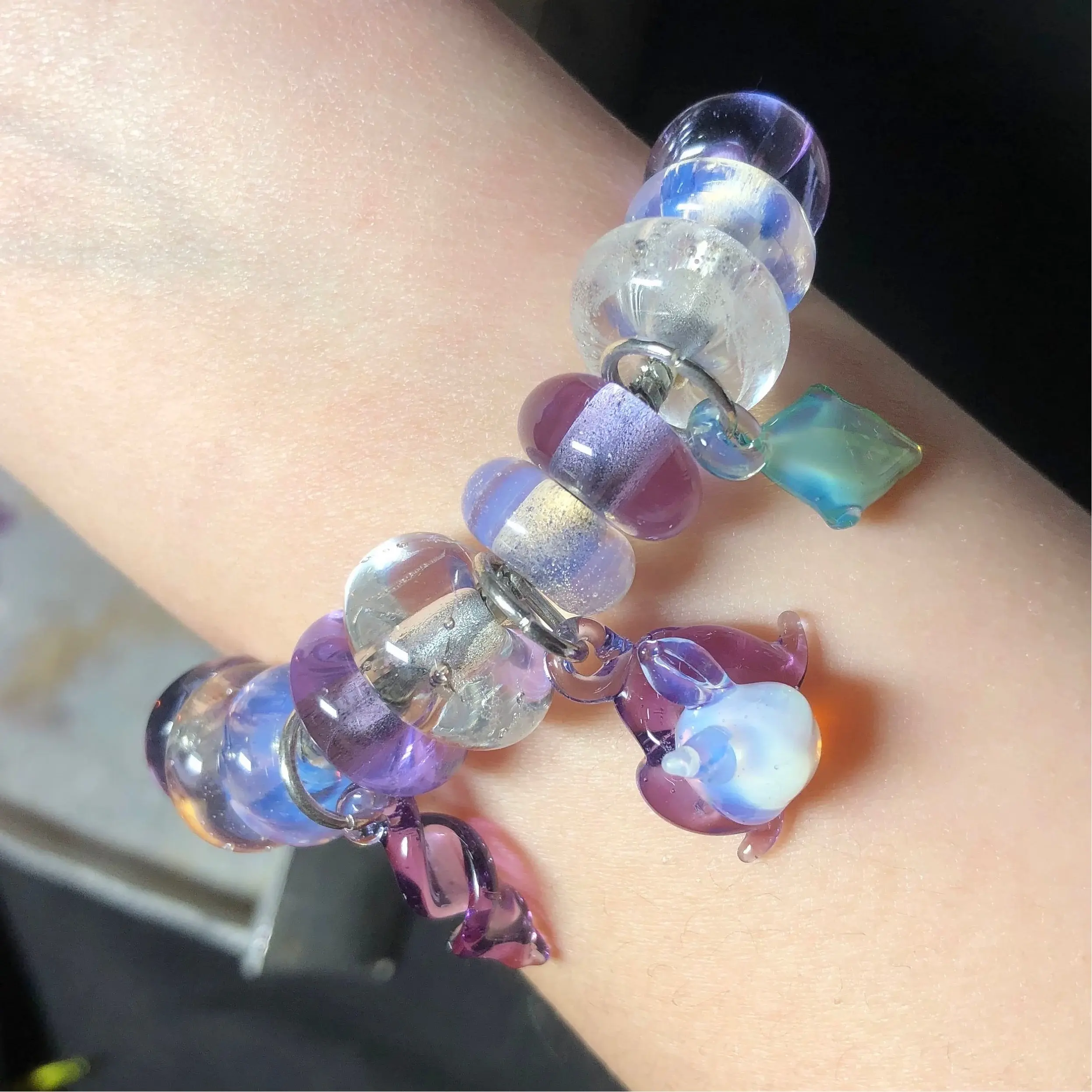 MLP稀有玻璃珠链（MLP Rarity Glass Beaded Bracelet）