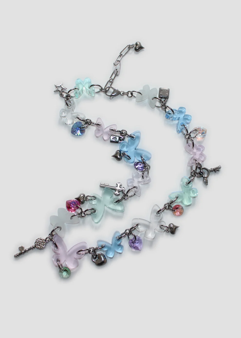 粉彩蝴蝶项链（Pastel Butterfly Necklace ）