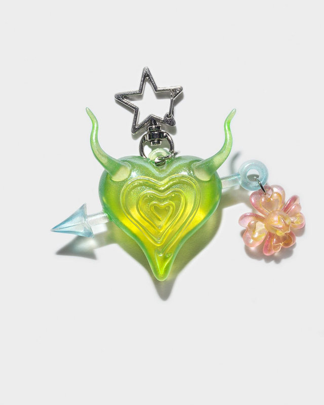 Horny Heart 钥匙扣（Horny Heart keychain）
