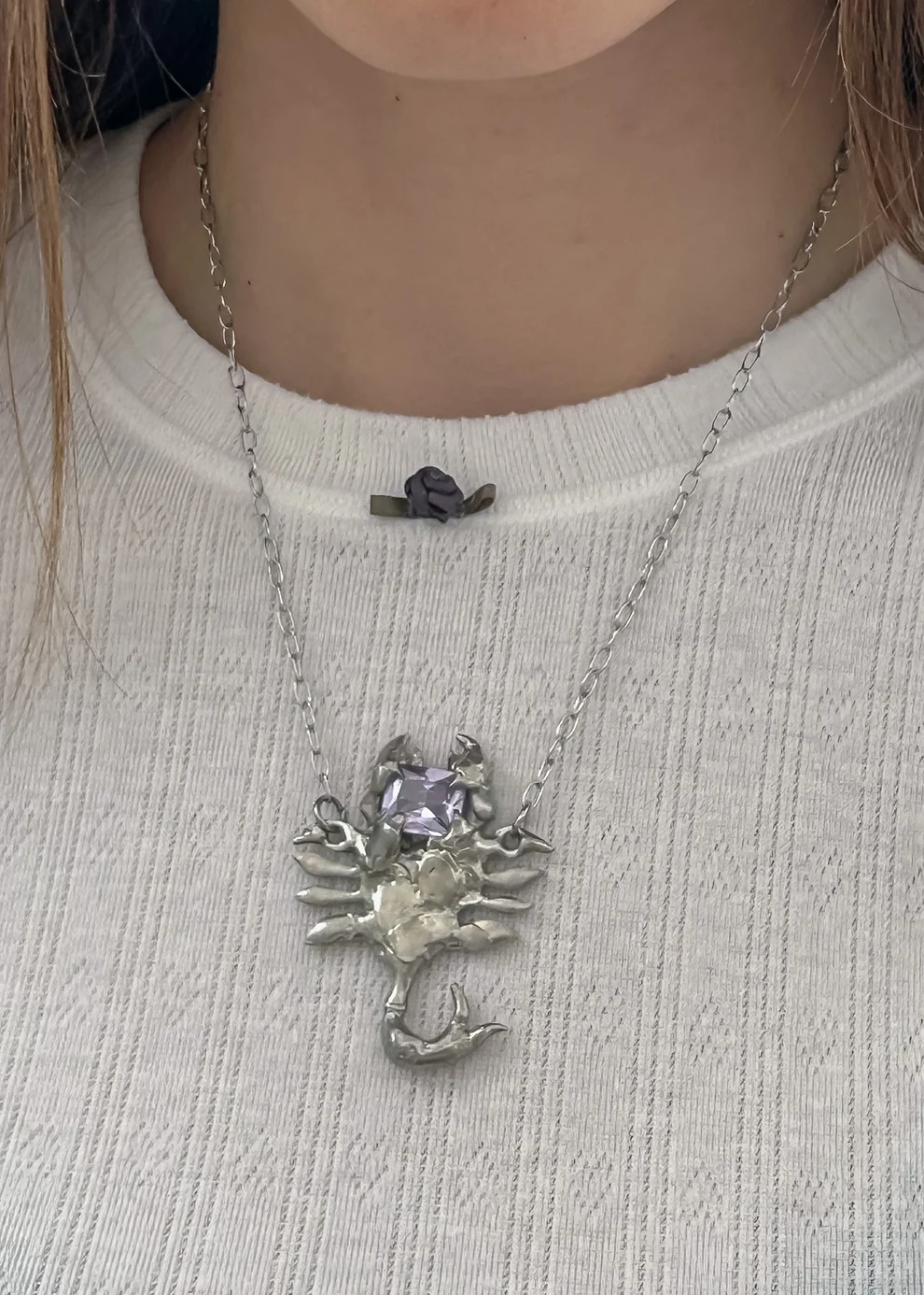 薰衣草蝎子项链（Lavender Scorpion Necklace ）