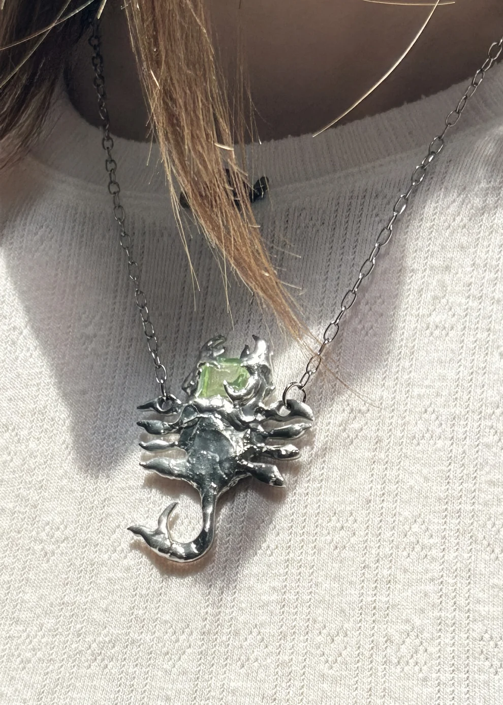 青柠蝎子项链（Lime Scorpion Necklace ）