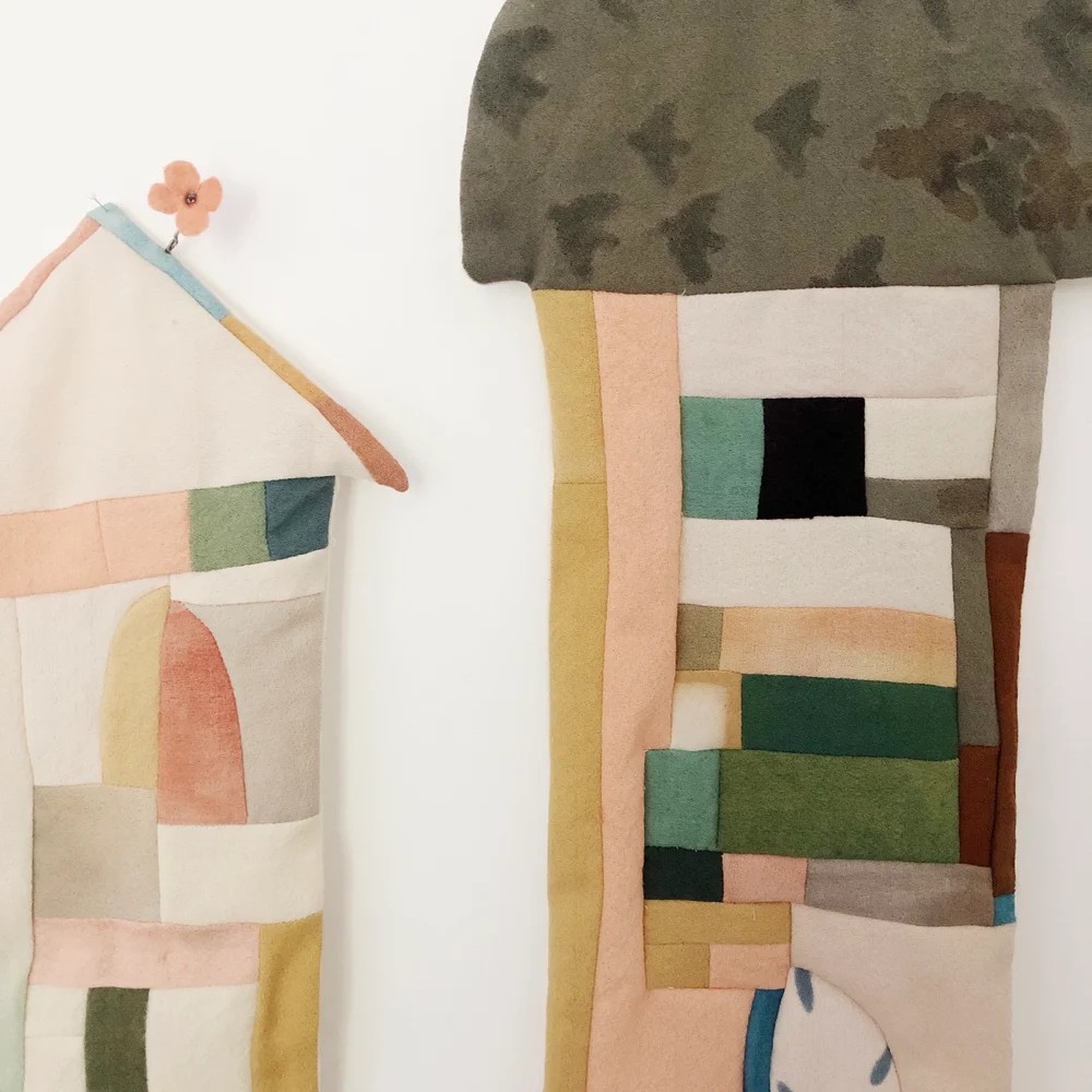 拼布小屋 装饰品  (Patchwork House)