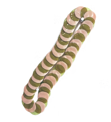 玻璃艺术品 - 毛毛虫（Glass artwork - Caterpillar）